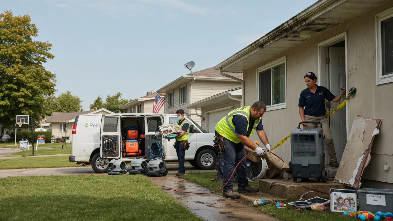 Water Damage Restoration in Lake Dallas, TX near me